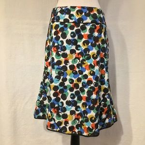 Edme & Esyllte 2008 Anthropologie bubble finger paints a-line skirt